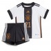 Maillot de foot Allemagne Ilkay Gundogan #21 Domicile vêtements enfant Monde 2022 Manches Courtes (+ pantalon court)